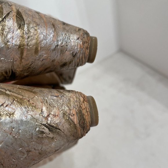 Porita, size 9, sling back women's shoes. Beige, sandal, wedge heel - Picture 7 of 11